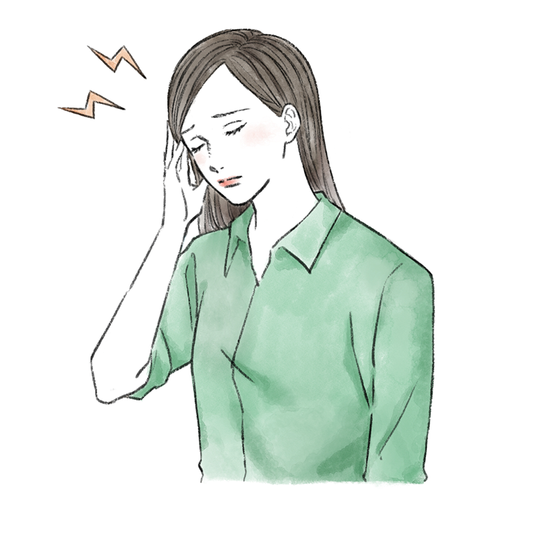 頭が痛いとき